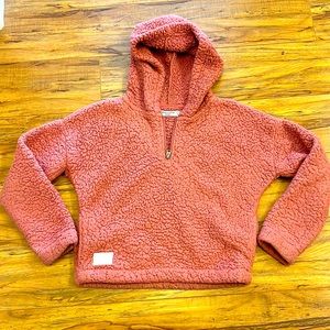 Abercrombie Kids Girls 1/2 Zip Hooded Sweater